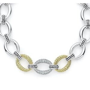 Lagos caviar lux diamond bracelet
